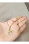 Three Crescent Mhp Turkish Nationalist Gold Color 316L Stainless Steel Figure Pendant