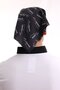 Black Atatürk Silhouette and Signature Cotton Fabric Scarf - 23 April, 29 October, 19 May - 7