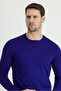 Crew Neck Slim Fit Slim Fit Cotton Knitwear Sweater