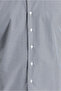 Long Sleeve Slim Fit Slim Fit Classic Striped Cotton Easy-Iron Shirt - 4
