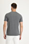Crew Neck Slim Fit T-Shirt - 4