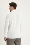 Turtleneck Slim Fit Slim Fit Patterned Knitwear Sweater - 4
