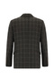 6 Drop Regular Fit Standard Cut Checkered Cashmere Jacket - 2