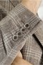 Linen Plaid Classic Jacket - 6