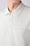 Regular Fit Cotton Embroidered Pocket Polo Neck T-Shirt - 3