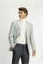 6 Drop Regular Fit Standard Cut Striped Wool Pack Classic Jacket - 4