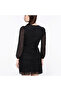 Women's Draped Tulle Dress - 4