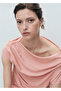 Drape Asymmetrical Blouse - 6