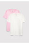 2-Pack Basic T-Shirt Regular Fit / Normal Cut 7610495-70057