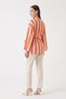 Striped Kimono Y0167 - Mercan - 4