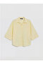 Oversized Poplin Women's Shirt (S6) - 2