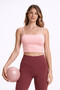 Strappy Crop Pink Women's Sleeveless T-Shirt 26Y0704K1 - 3