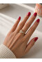 Elegant Ring with Swan Figure and Stones |   Sparkling and Romantic Design - 2