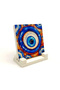 Surreal Evil Eye Bead Printed Stone Tabletop 10X10 1G-Nb4