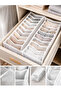 2-Compartment In-Cabinet Organizer, 12-Compartment Foldable Organizer |   Underwear Bra Socks Organizer - 2