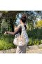Leopard Patterned Plush Shoulder Bag, Soft Textured Large Volume Fur Bag - 3
