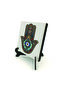سطح طاولة MDF مطبوع عليه يد فاطمة المطرزة 10x10 1G-El2