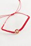 Clover Macrame Braided Bracelet - Pink - 2