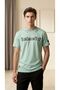 Men's Oversize Printed T-Shirt Streetwear Modern Cut Casual Comfortable Cotton T-Shirt - 4