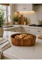 Acacia Oval Bowl Organizer High Quality Acacia Wood - 2