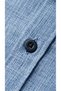 Short Sleeve Snap Fastener Free Collar Men's Linen Shirt - 8