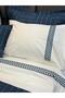 Maze Double Bedspread with Duvet Cover-Indigo Tkebt Indigo - 5