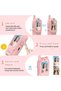 Pink Kids Video Walky Talky 2 Pc with Camera & LCD Screen – Rechargeable Wireless Intercom Toy | Long Range Communication Toy for Girls | Portable Video Chat Device | Birthday Gift for Girls Ages 3–12 - 5