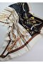 Luxury Voile Silk Shawl Hijab Foulard Scarf Shawl D Pattern 90 X 180 cm