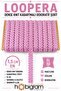 Pink Loopera Dense Knit Embossed Decorative Ribbon – Premium Handcrafted Ornament 5 Meters