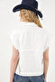 Women's Stone Detailed Denim Vest - 7
