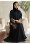 Premium Nida Rhinestone Embroidery Abaya And Sheila Comfortable Daily Wear For Women - 2