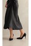 Velensa Pointed Toe Women's Heeled Shoes-Black Suede - 6