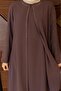 Plus Size Slves Stone Mother's Dress - 4