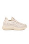 Beige Anorak Lace-Up Women's Sneaker - 2