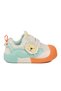 White Orange Velcro Mesh Anatomical Baby Sports Shoes 26Y704 B - 3
