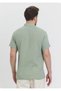 Heaven 4050 muslin collar oversized short sleeve men's shirt - 6