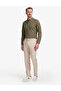 Khaki Oxford Slim Fit Easy-Iron Shirt 50325365-Vr027 - 4