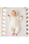 Newborn Baby Romper Set 0-3 Months Lace Collar Long Sleeve Hat Cotton Baby Girl Set
