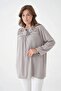 embroidered gauze blouse - 3