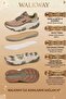 Flystep g Beige Memory Foam Unisex Sports Shoes - 5