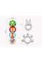 3-Piece Rattle Teether Set - 3