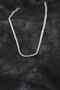 316L Steel Curb Model Chain Silver Color Men's Necklace - - 2