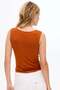 Cowl-neck jersey top - 4