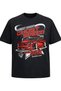 Plus Size Printed Single Jersey Crew Neck T-Shirt Speed