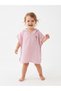 Muslin Organic Seahorse Detailed Standard Size Baby Girl Bathrobe, Suitable for 1-5 Years Old - 5