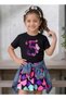 Birthday Girl, 5th Year Butterfly Birthday Graphic Print T-Shirt
