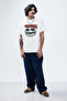 Unisex Oversize Gorillaz Printed Premium T-Shirt - 6