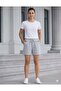 3 Pieces Black-Grey-Navy Blue Oversize Fit Shorts Bermuda Comfortable Fit Anti-Sweat - 3