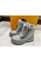 Waterproof Gray Women's Boots Z7449 - 3