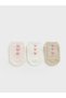 Quality Parts from Çelebi Store Non-Slip Sole Baby Girl Booties Socks 5-Piece Set - 3